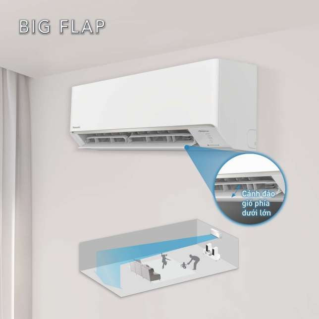 Điều hòa Panasonic CU/CS-RU12CKH-8D 1 chiều Inverter 12000BTU - Mới 2026 - ảnh mô tả