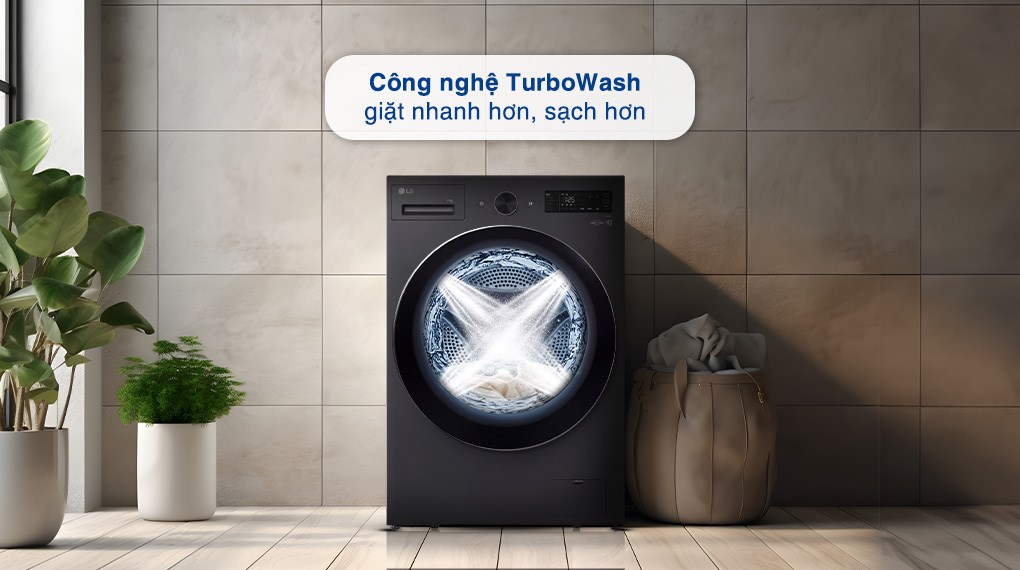 Máy giặt LG AI DD Inverter 15 kg F2515SNTG - ảnh 4