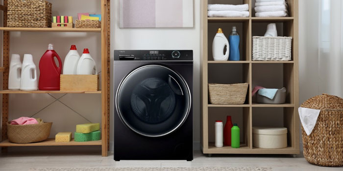 Máy giặt lồng ngang AQUA 10 Kg AW10-BP4959U1K(B) - ảnh mô tả