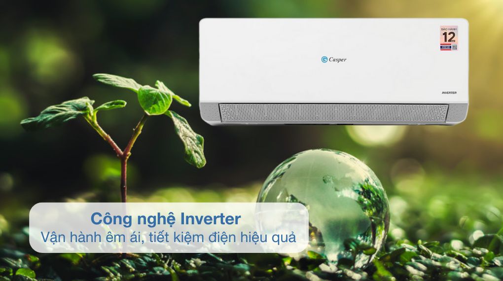Máy lạnh Casper Inverter 1 HP QC-09IU36A - ảnh mô tả