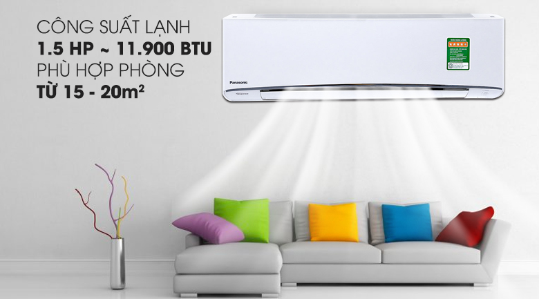 Máy lạnh Panasonic Inverter 1.5 HP CU/CS-U12TKH-8 - ảnh mô tả